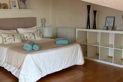 Cama o camas de una habitación en La Fontana
