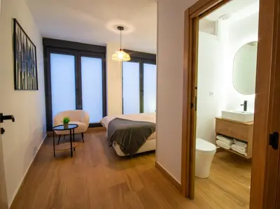 Cama o camas de una habitación en Cañuela de Gredos