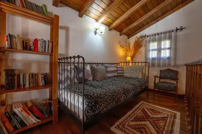Cama o camas de una habitación en La Viña