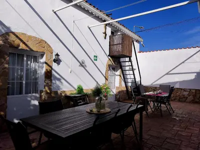 Un balcón o terraza de Villa La Luna CHALET COMPLETO