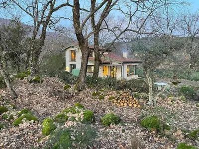 Jardín al aire libre en Casa Rural Finca De Musgo