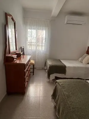 Cama o camas de una habitación en Casa Carmen