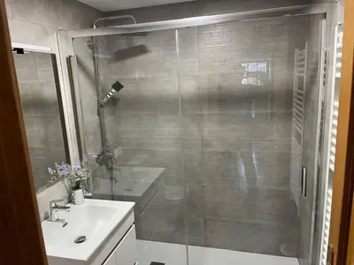 Un baño de Dúplex La Ranita Salmantina