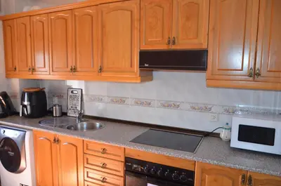 Una cocina o zona de cocina en Casa Rogelio Valverde