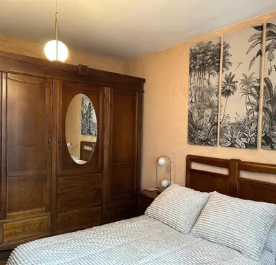 Cama o camas de una habitación en La castañera