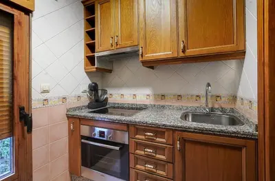 Una cocina o zona de cocina en La castañera