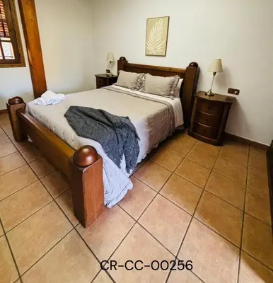 Cama o camas de una habitación en Casa Rural Puerto del Emperador