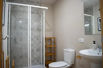 Un baño de Apartamento Turístico Diocles