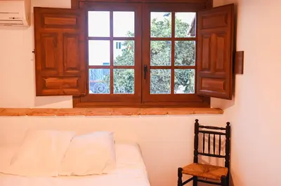Cama o camas de una habitación en Apartamentos El Pozo 2