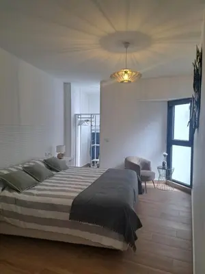 Cama o camas de una habitación en Ayra de Gredos