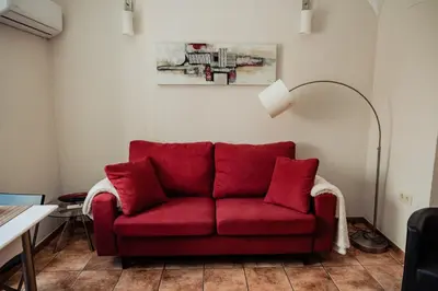 Zona de estar de Apartamento Las Avutardas 1
