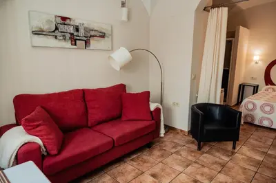 Zona de estar de Apartamento Las Avutardas 1