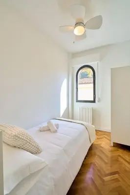 Cama o camas de una habitación en Dúplex Cruz Universidad salamanca centro