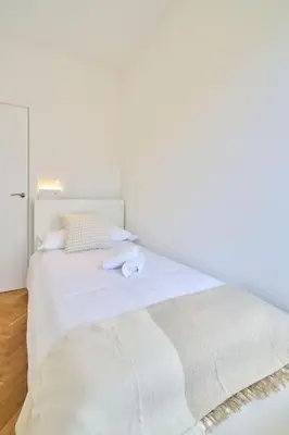 Cama o camas de una habitación en Dúplex Cruz Universidad salamanca centro
