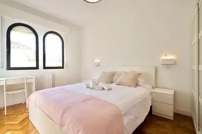 Cama o camas de una habitación en Dúplex Cruz Universidad salamanca centro