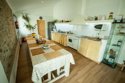 Una cocina o zona de cocina en Casa Rural Cruces de Caminos