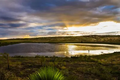Paisaje cerca de este lodge