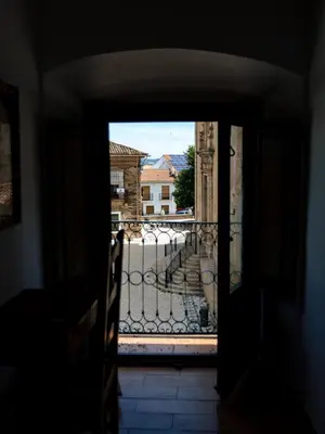 Un balcón o terraza de Hotel rural Candelsa