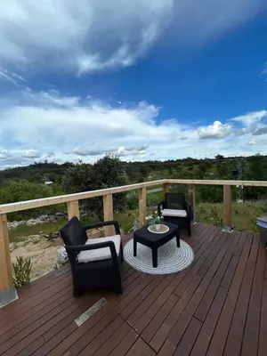 Un balcón o terraza de SKD Casa Naranja Suite Rioja