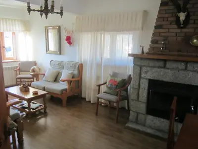Zona de estar de Holiday Home La Asomailla