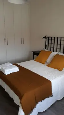Cama o camas de una habitación en Apartamento en Martiago