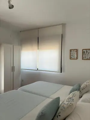 Cama o camas de una habitación en Apartamento La Aldaba