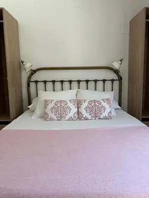 Cama o camas de una habitación en Apartamento La Aldaba