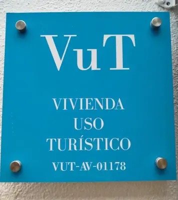 Certificado, premio, señal o documento que está expuesto en Apartamento La Aldaba