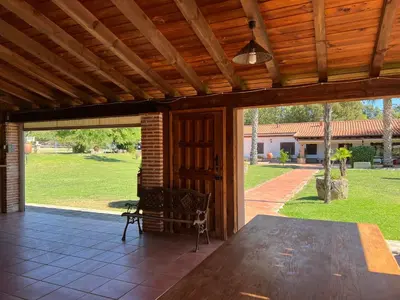 Jardín al aire libre en Casablanca