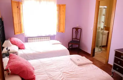 Cama o camas de una habitación en La Viña