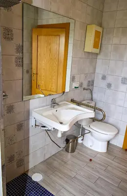 Un baño de La Viña