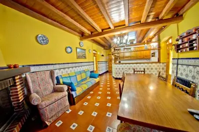 Zona de estar de La Casita