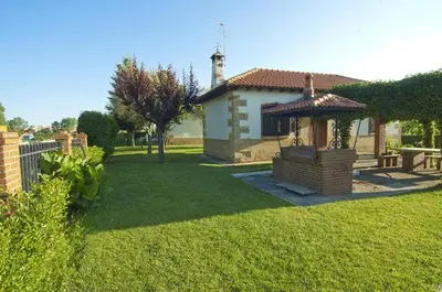 Jardín al aire libre en La Casita