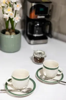 Utensilios para hacer té y café en Casa Rural Doña Pepita