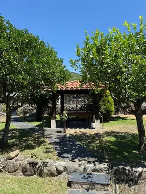 Jardín al aire libre en As Tres Irmas