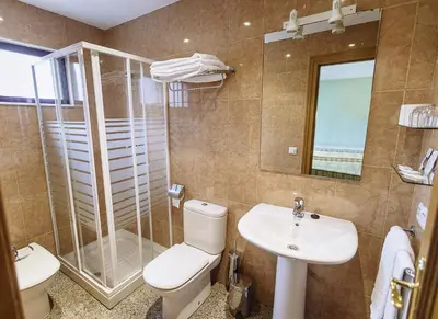 Un baño de Hospedería Puerta de la Catedral