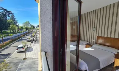 Un balcón o terraza de Hospedería Puerta de la Catedral