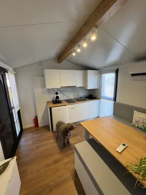 Una cocina o zona de cocina en El Descanso de Eros