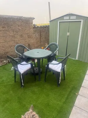 Un patio o zona al aire libre en El Descanso de Eros