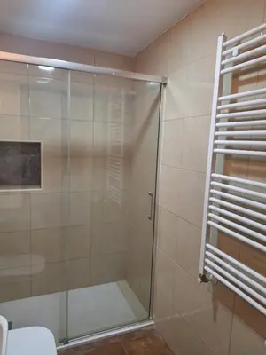 Un baño de La Escondida