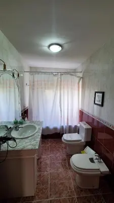 Cama o camas de una habitación en Casa rural villalta