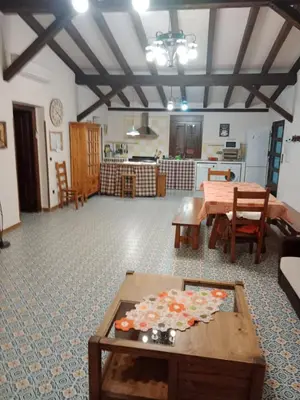 Una cocina o zona de cocina en EL cordel casa rural