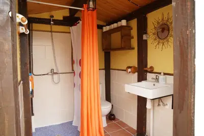 Un baño de EL cordel casa rural
