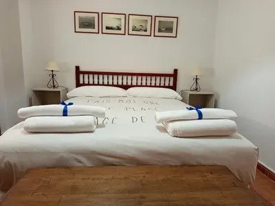 Cama o camas de una habitación en AT Las Viñuelas 17