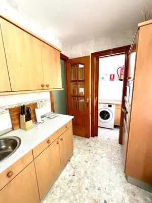 Una cocina o zona de cocina en A T La plaza Alto