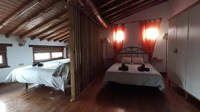 Cama o camas de una habitación en VUT Galanes