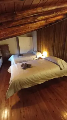 Cama o camas de una habitación en VUT Galanes