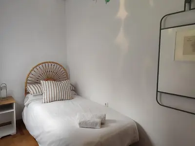 Cama o camas de una habitación en La Recoleta cent AT-CC 00881