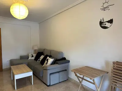 Zona de estar de Apartamento Mirador de Gredos