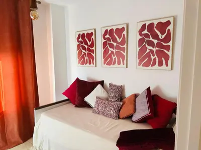 Cama o camas de una habitación en Piso Espectaculares Vistas